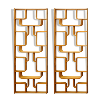 Set of two room dividers