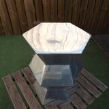 Millbury metal stool Rutledge & King design