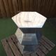 Millbury metal stool Rutledge & King design