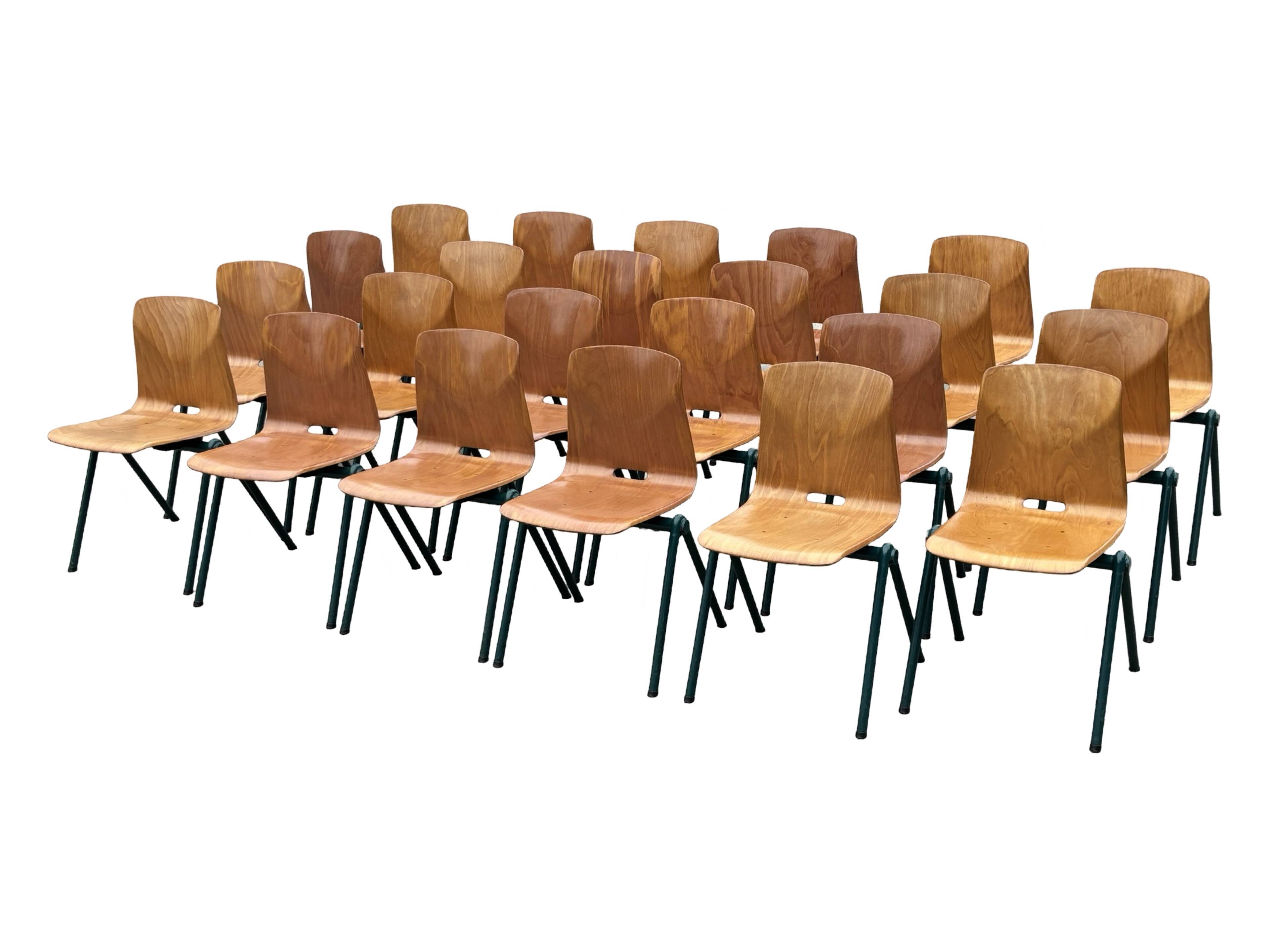 Vintage Dining Chair Industrial Pagwood from Woodmar 70's Design