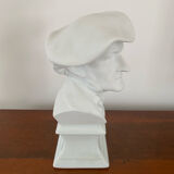 Wagner bust in Limoges porcelain