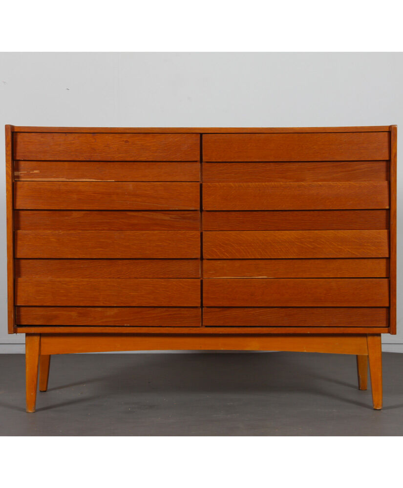 Wooden chest of drawers by Jiri Jiroutek, model U-453, circa 1960
