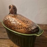 Terrine foie gras majolique