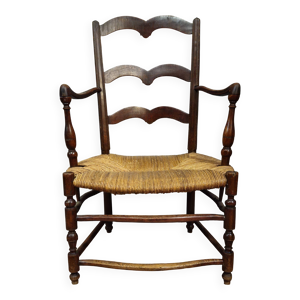 Fauteuil ancien en bois