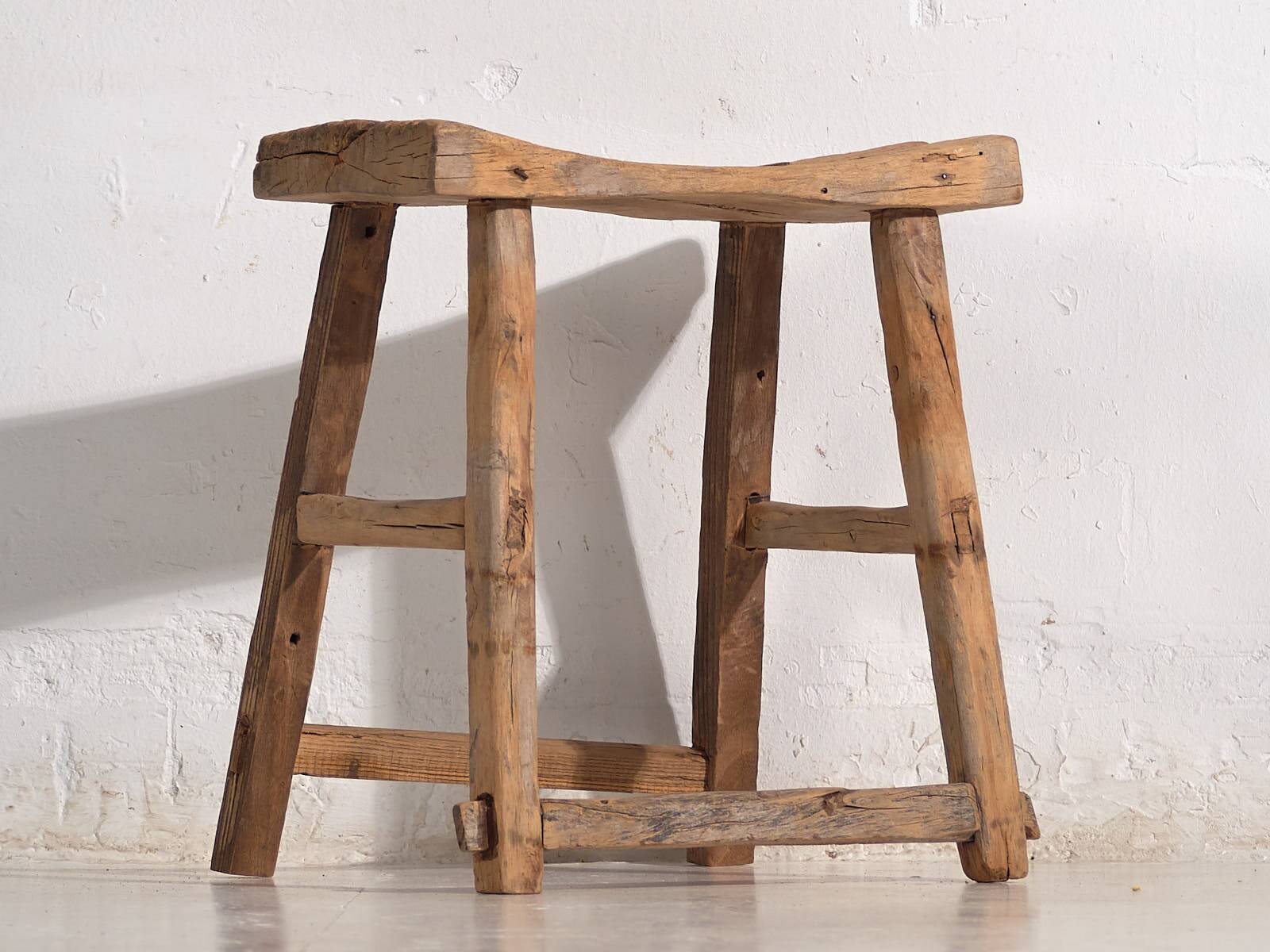 Antique wabi-sabi style stool (c. 1900)