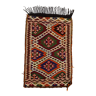 Small Vintage Turkish Kilim Rug 118x75 cm Wool Kelim