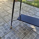 Vintage rolling dessert trolley