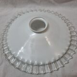 White lace opaline lampshade