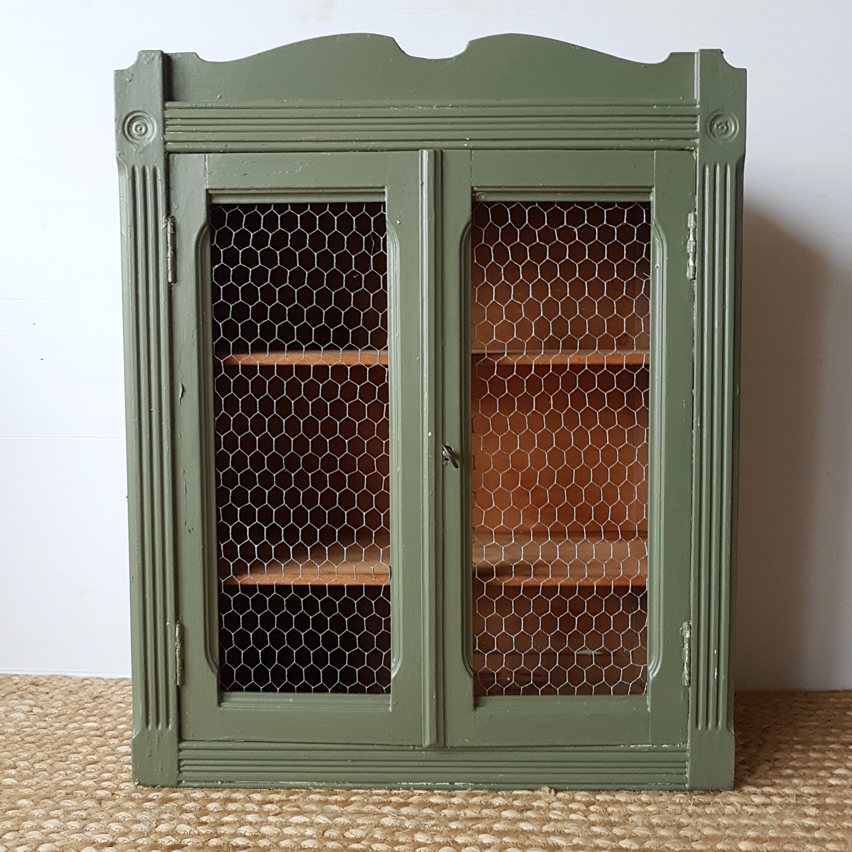 Old mesh wardrobe pantry