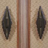 High beech rows, 1950s, set of 2