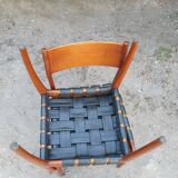 Set of 4 scandinavian teak chairs by piero palange and werther toffoloni montina