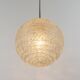 Large Murano ball pendant light by Doria, Germany, 1970s.
