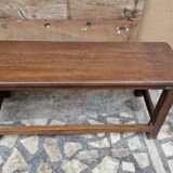 Ancien banc en teck birman