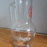 Glass Tropico advertising pitcher