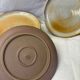 Set of 9 marsh sandstone dessert plates