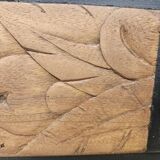 Black and wood art deco sideboard