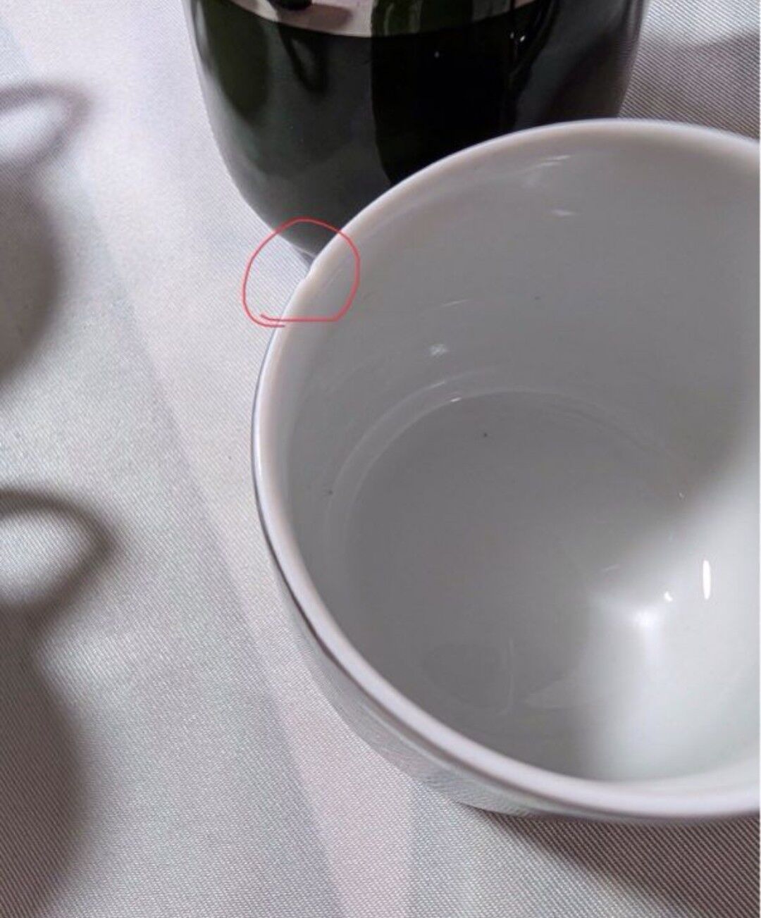 Antique service 31 pieces – S.P.M. Walküre Bavaria – Empire Green & lace