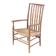 1930s small low spindle-back hearth chair / side chair with wicker seat, Arts & Craft Movement, Morris & Co for Liberty and Co, Stowaway London