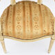 Pair of Louis XVI style armchairs