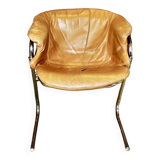 Fauteuil vintage modéle flynn par gastone rinaldi italie 1970