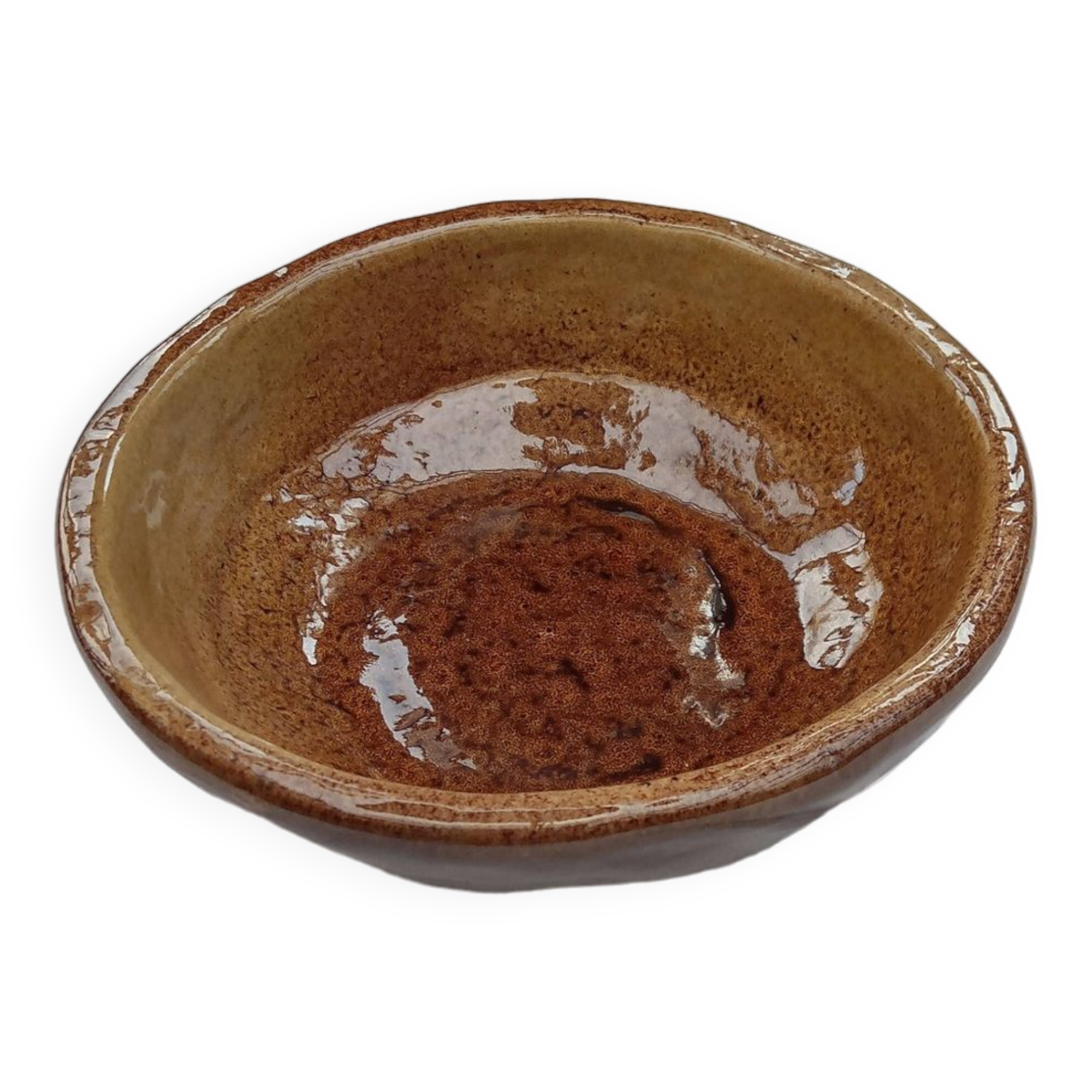 Glazed stoneware bowl