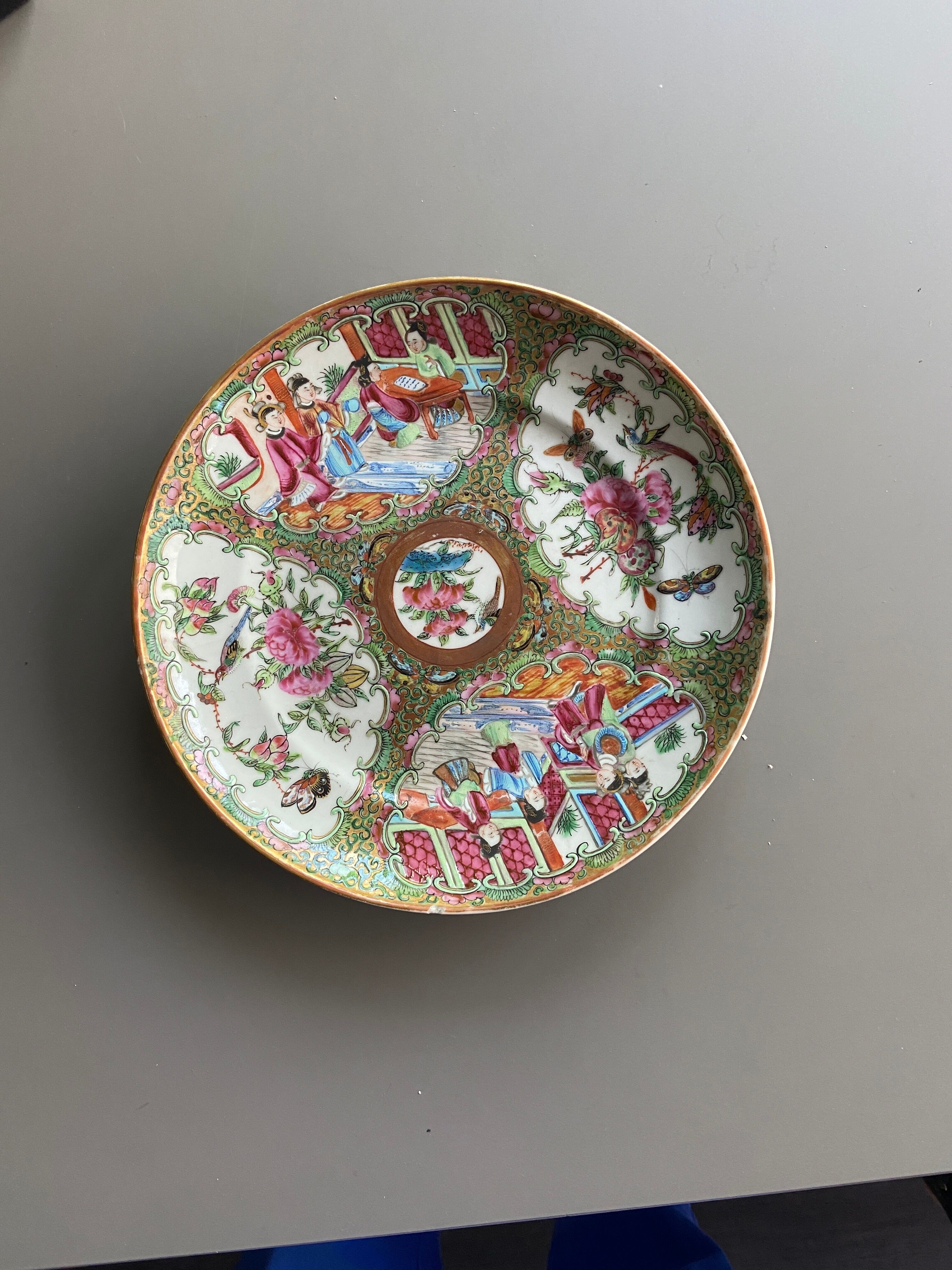 Chinese porcelain plate