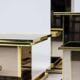 Set of six Hollywood Regency pedestals