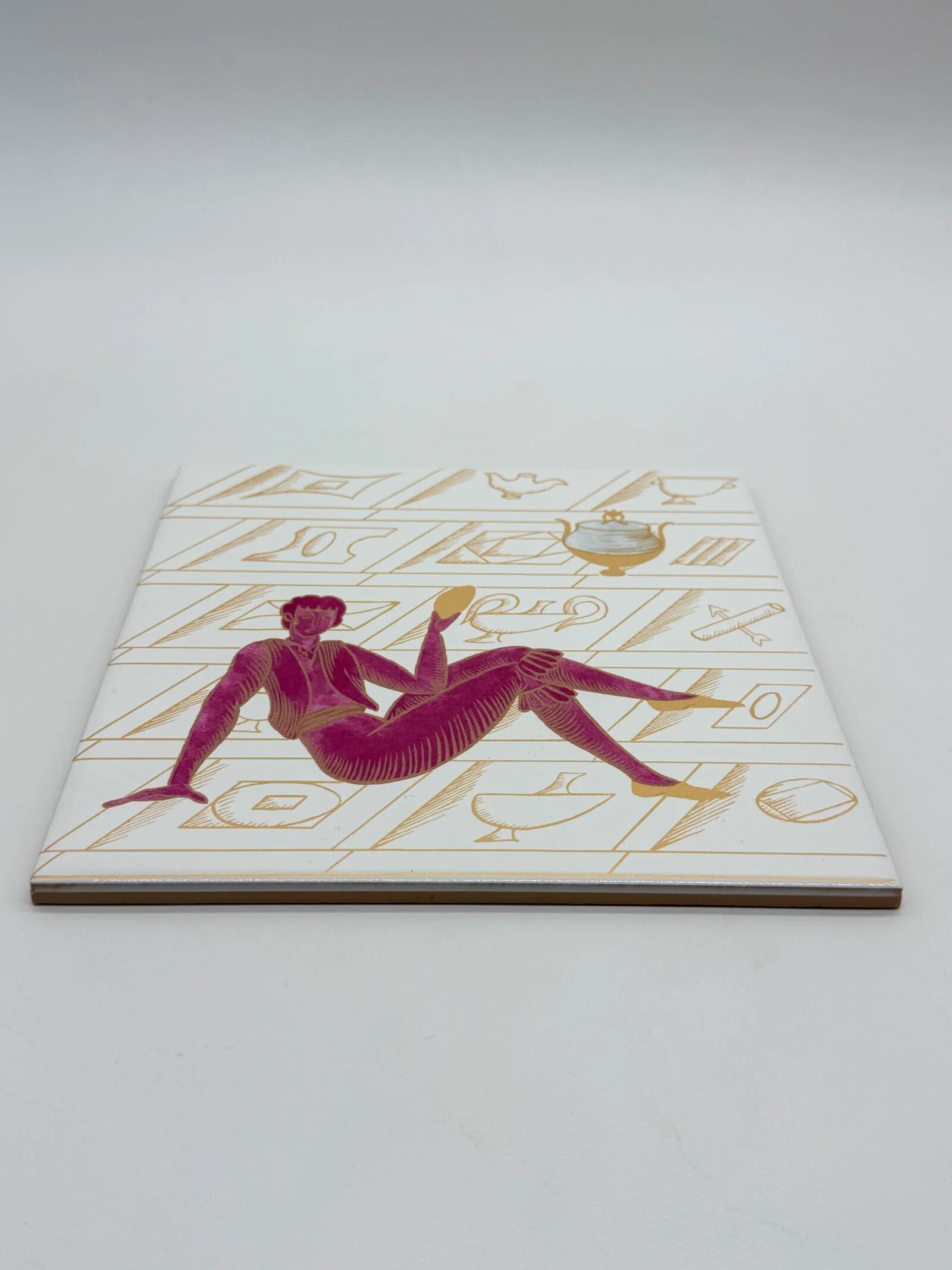 Gio Ponti ceramics — "The Classical Conversation", 1980s