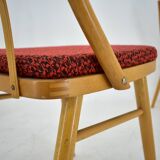 1960s Antonin Suman Beech Dining Chairs, Set of 4