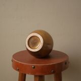 Ceramic vase handmade pottery artisanal production Scandinavian country decoration