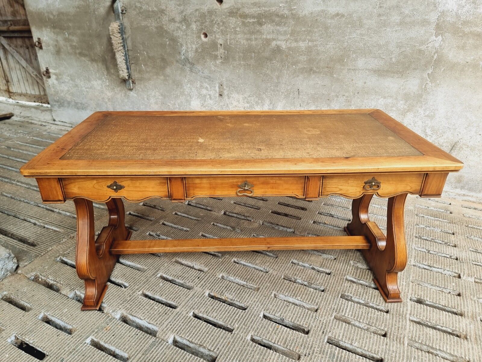 Antique table desk table N.V. Paerels