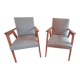 Lot de 2 chaises vintage