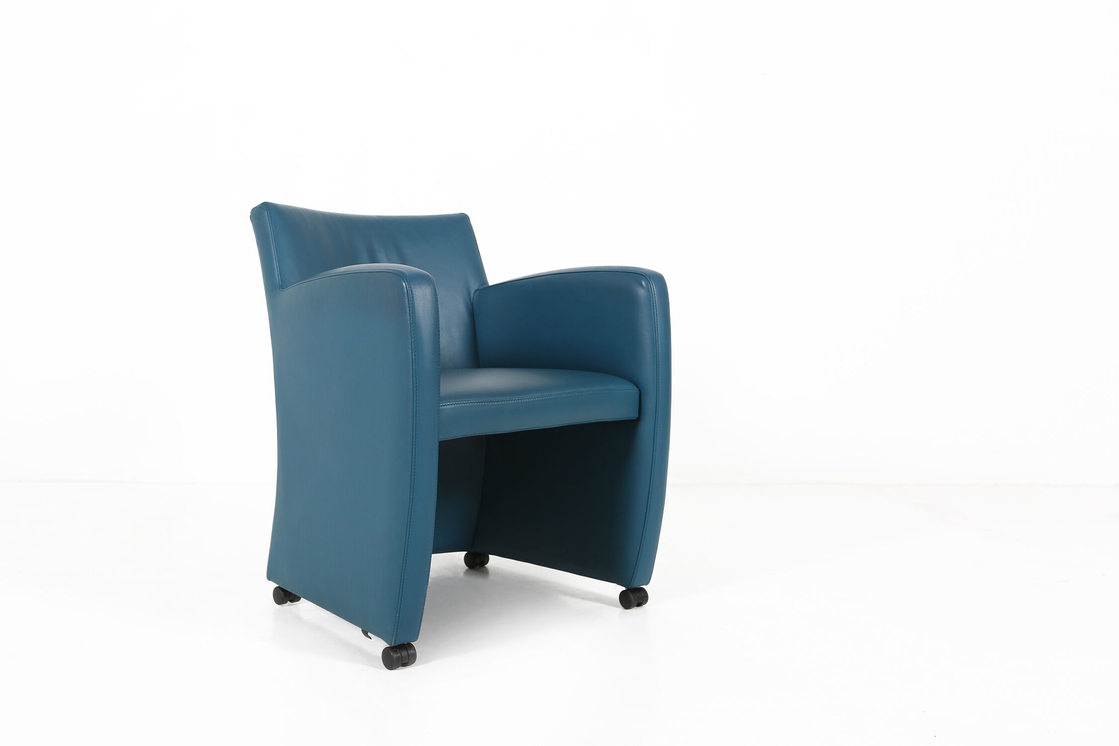 Fauteuil leolux en cuir 1990