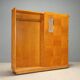 Meuble d’entrée avec console en verre années 1950