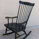 Rocking chair fauteuil à bascule 1950 vintage