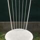 Lot of  3 metal garden chairs