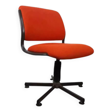 Fauteuil de bureau pivotant années 70/80 par Roneo