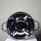 Large serving platter for hors d'oeuvres Jean Couzon in 18/10 stainless steel, 5 compartments.