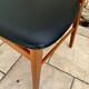 Series of 12 Scandinavian design chairs 1960s"