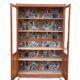 Glass cabinet from a primary school, 1950.
