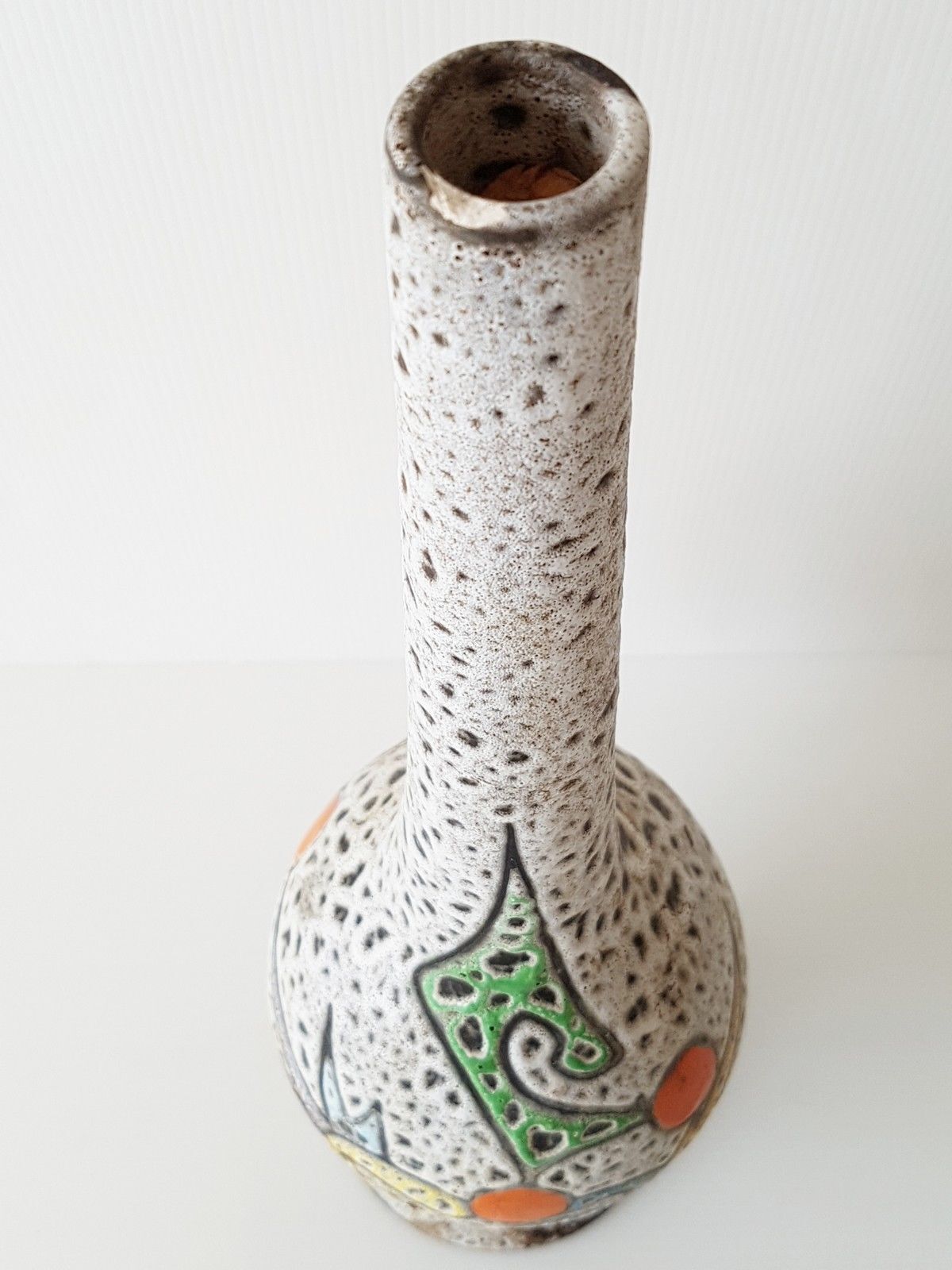 Marius Bessone: great & great 1950 1960 vintage fifties 50's ceramic vase