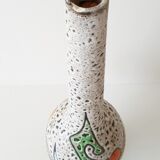 Marius Bessone : superbe & grand vase en céramique 1950 1960 vintage fifties 50's