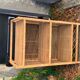 Rattan wicker shelf, 3 floors vintage 1960/70