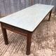 Vintage farm table from the reconstruction period in fir.