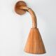 Organic Rattan with Cone Shade Wall Lamp