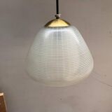 Suspension en verre du milieu du siècle attribuée à Wilhelm Wagenfeld, Munich, Allemagne, années 1950