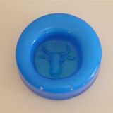 Glass ashtray by Erik Hoglund 1960