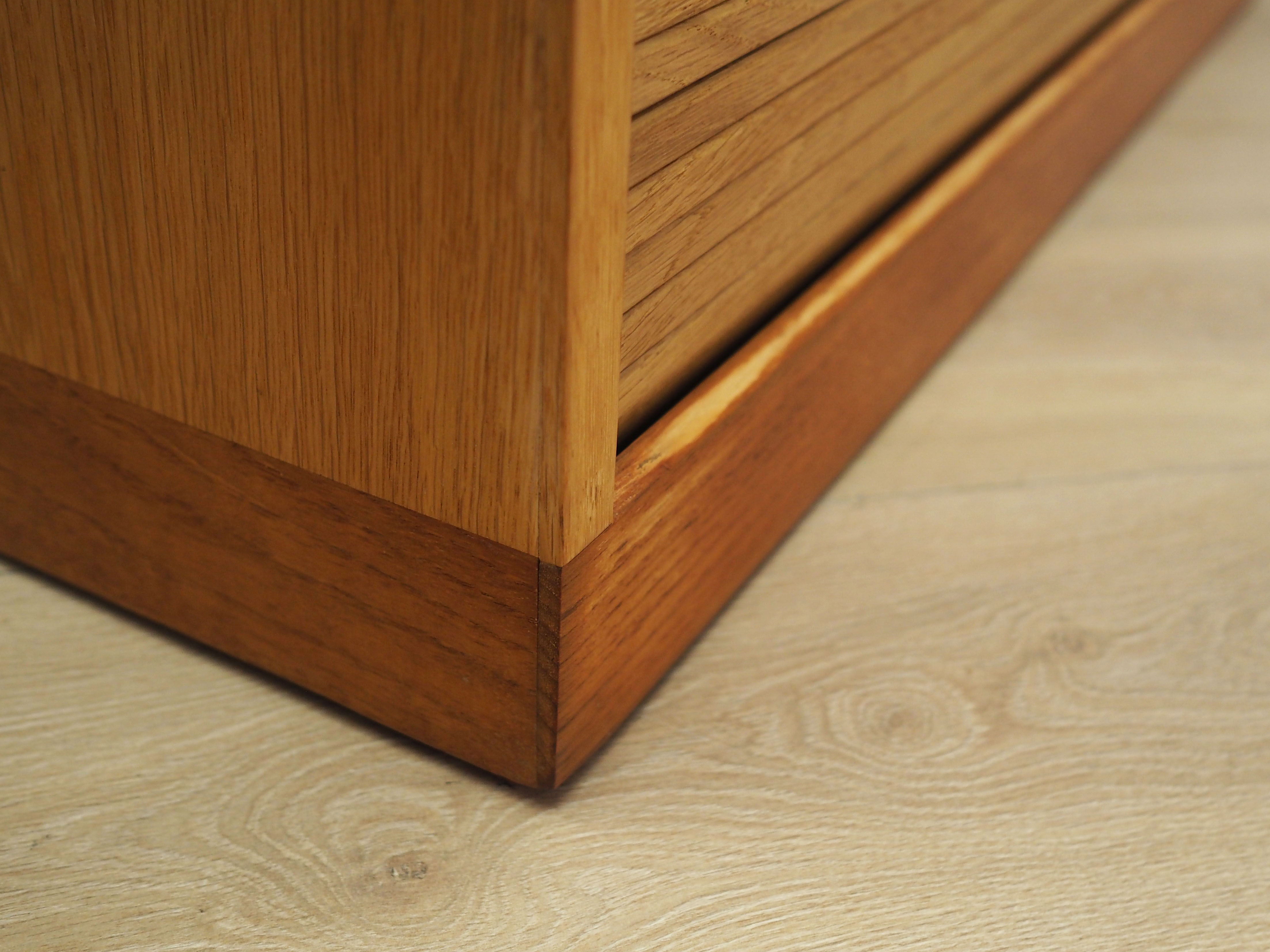 Ash cabinet, Danish design, 1970s, manufactured by SKM