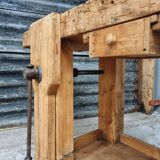 Old workbench side table bathroom furniture 48 x 193 cm