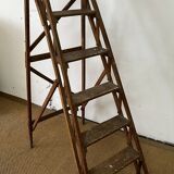 Vintage wooden stepladder